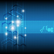 Vector: blue arrow background blue arrow background
