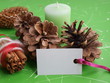 Weihnachten - Anhänger - Einladung