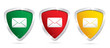 Vector mail icons