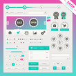Shop edition of vector ui elements for web and mobile.