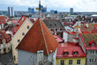 Roofs of old town in Tallinn