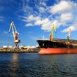 cargo port. Ventspils terminal, Latvia