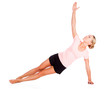 woman doing fitness exercise