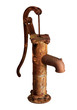 Rusty water pump.