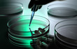 Petrischale und Pipette