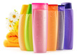 Photo: Plastic bottles of body care and beauty products Plastic bottles of body care and beauty products