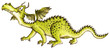 Drache, Echse, Fabelwesen