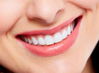 Beautiful woman smile.