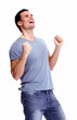 Happy man.