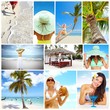 Exotic Luxury Resort Collage.