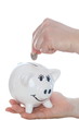 Photo: Geld einwurf Geld einwurf