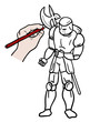 Draw warrior