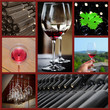 Wine collage.