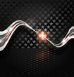 Abstract art frame background