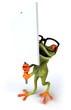 Fun frog