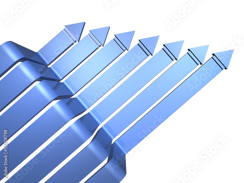 Illustration: Seven arrows representing the innovation Seven arrows representing the innovation