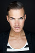 Portrait of a bautiful young man