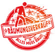 Stempel Räumungsverkauf