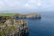 Falaise de l'île de Sao Miguel aux Açores