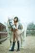 Woman jockey