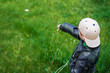 Little child throw away stone