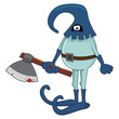 The executioner with axe