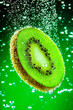 Photo: Kiwi in water. Kiwi in water.