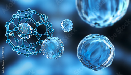 Illustration: Nanopartikel Nanopartikel