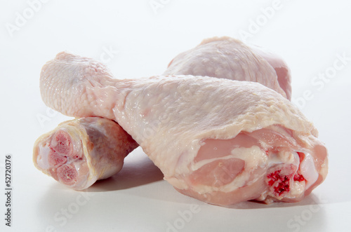 Photo: raw chicken drumstick raw chicken drumstick