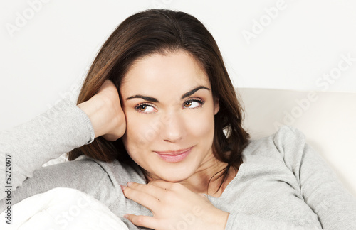 Photo: Portrait of cute woman Portrait of cute woman