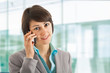 Woman talking on the phone