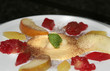 Desert mit Fruechten .