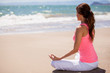 Meditation at the beach