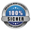 5 Star Button blau 100% SICHER WBMS WBMS