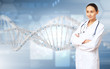 Foto: DNA strand illustration DNA strand illustration
