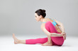 the yoga woman