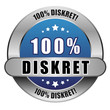 5 Star Button blau 100% DISKRET WSD WSD