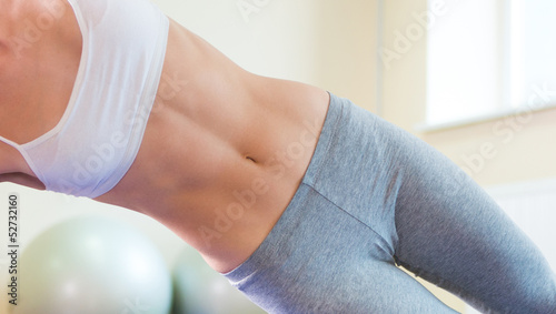 Photo: Yoga exercises Yoga exercises