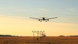 Jet Landing Vancouver International Airport