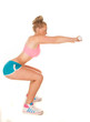 woman exercising