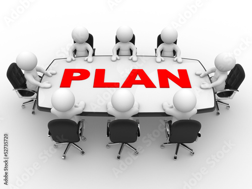 Illustration: Conference table Conference table