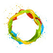 Colored circle