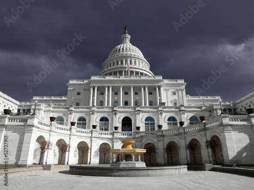 Photo: US Capitol Thunder Sky US Capitol Thunder Sky