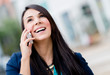 Business woman on the phone