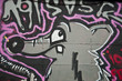 Graffiti rat craintif