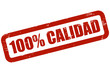Grunge Stempel rot 100% CALIDAD