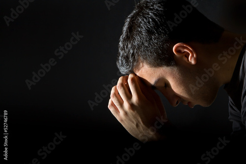 Photo: Man Praying Man Praying