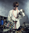 Mad IT worker