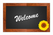 Welcome sign