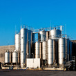 silo aus edelstahl